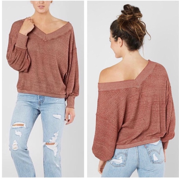 Free People Tops - We the Free by Free People South Side Thermal NWT